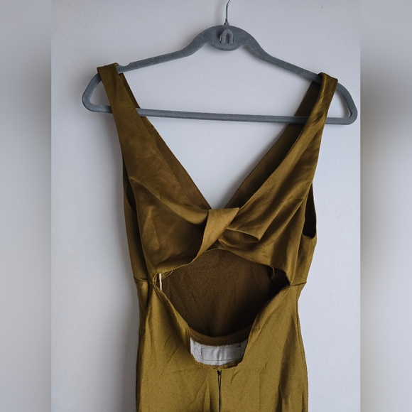 NWT Zara SATIN MIDI DRESS Size Small - Picture 11 of 12